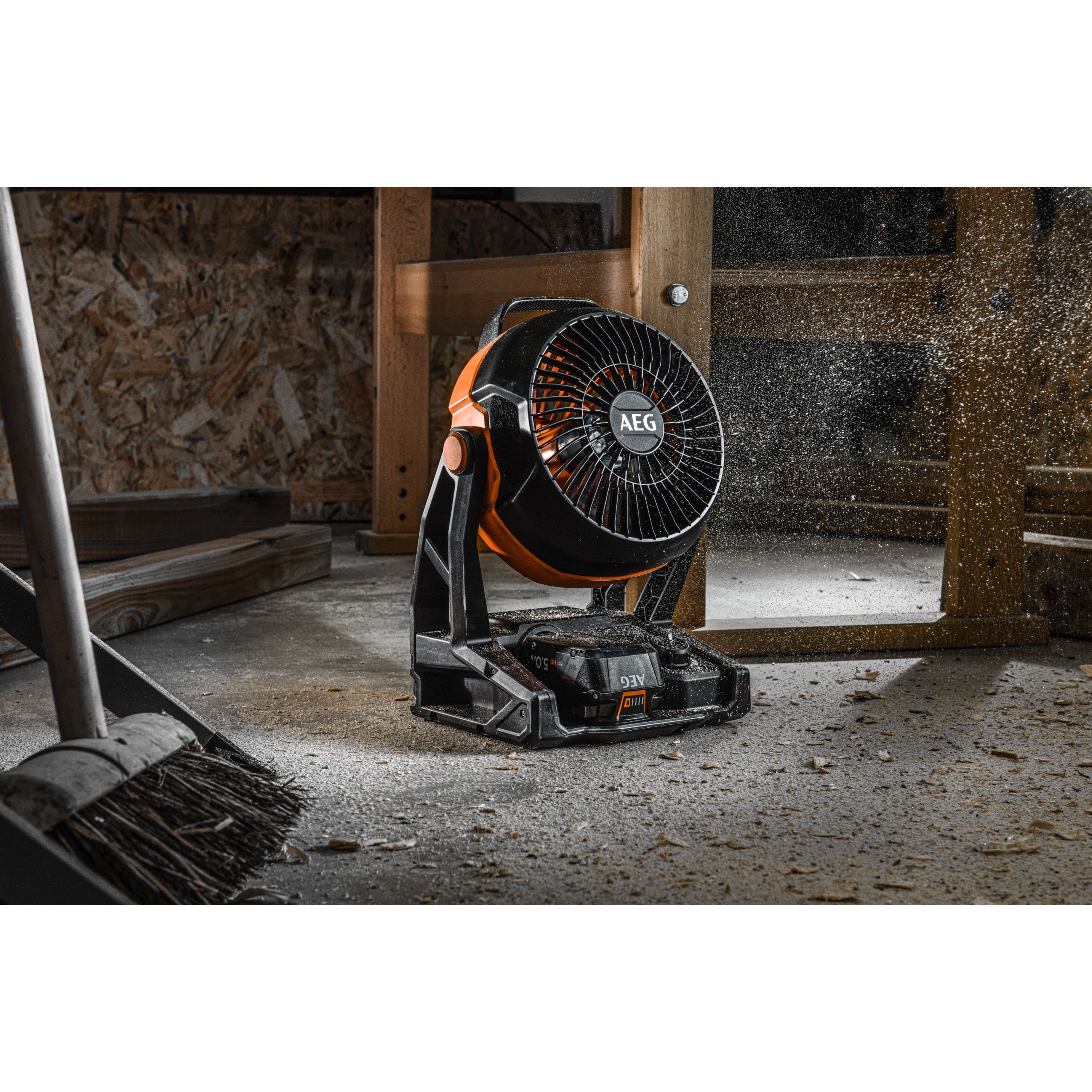 Ridgid 18 volt online fan