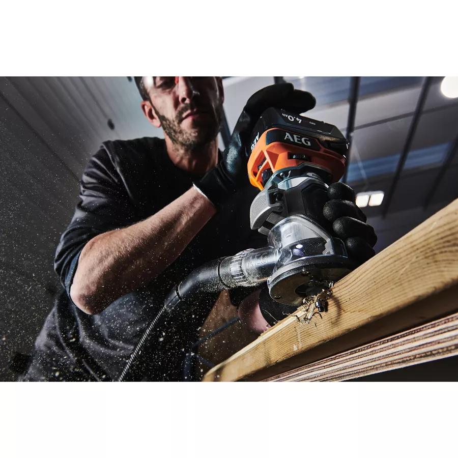 AEG - BOF 18BL3/18V Brushless Trim Router