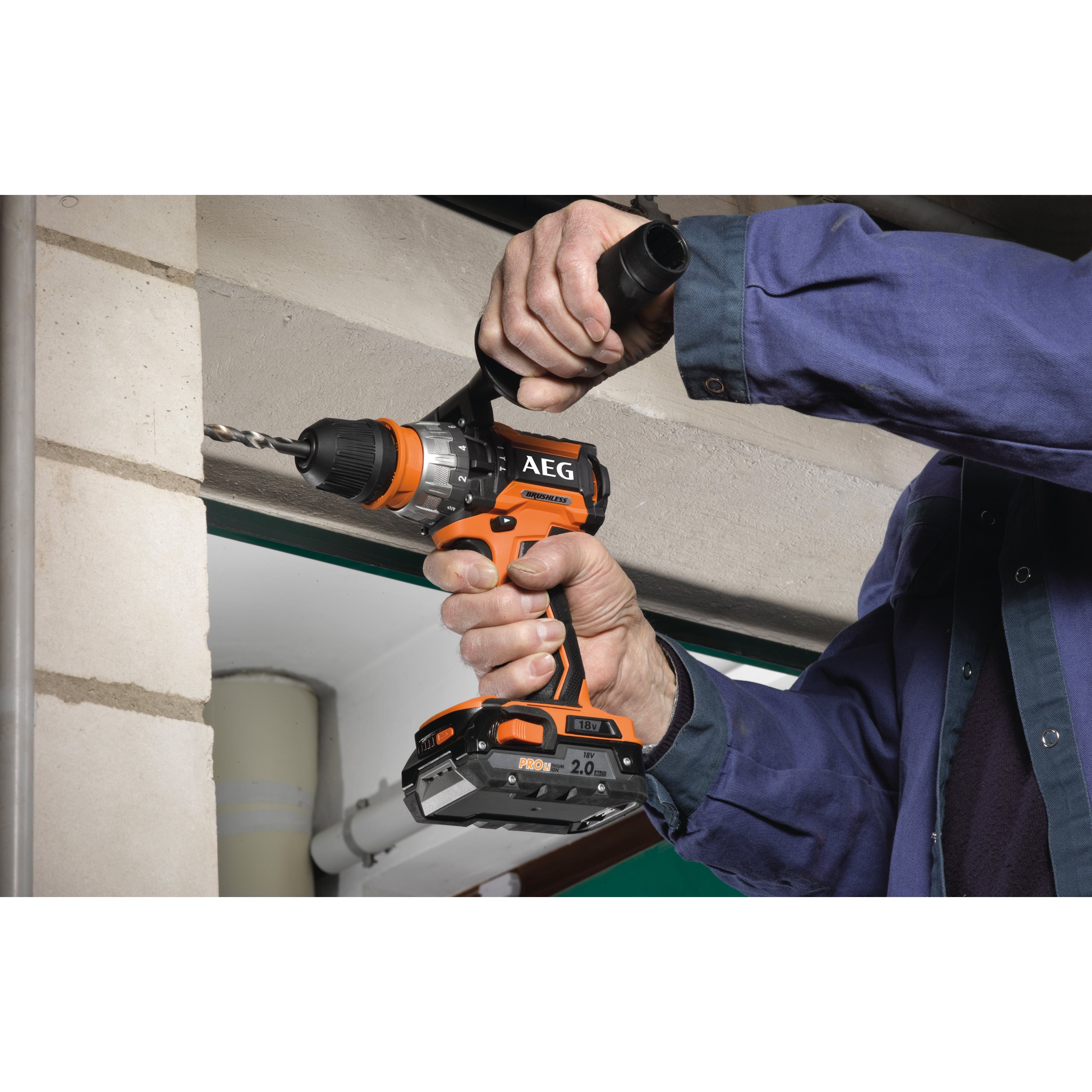 AEG Brushless Hammerdrill Driver BSB 18 CBL