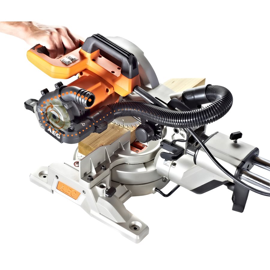 AEG - PS 254 L/1800W 254mm Mitre Saw