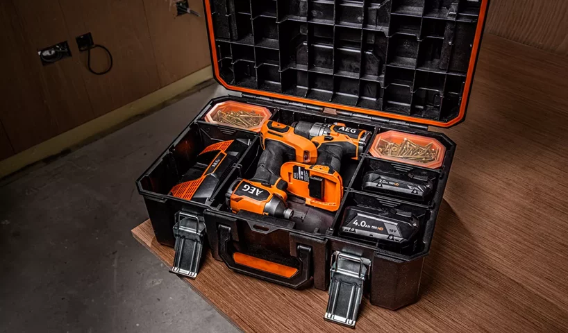 AEG - AEG QUICKSTACK | Système de Rangement Modulaire Robuste & Sécurisé